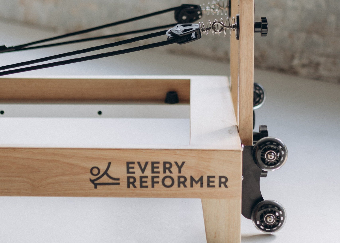 Maple Oak Foldable Pilates Reformer - Multiple Colour Options