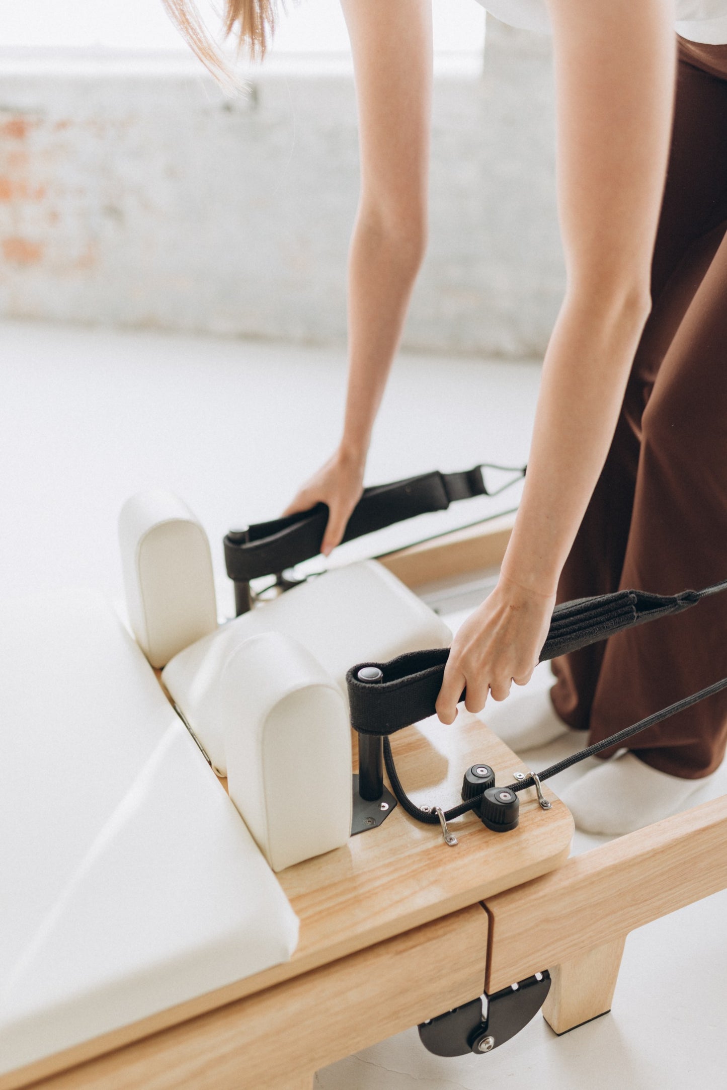 Maple Oak Foldable Pilates Reformer - Multiple Colour Options