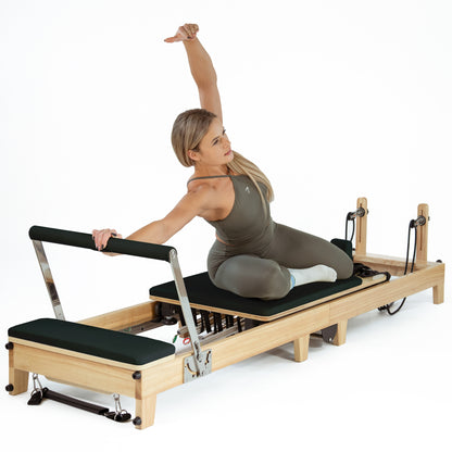 Maple Oak Foldable Pilates Reformer - Multiple Colour Options