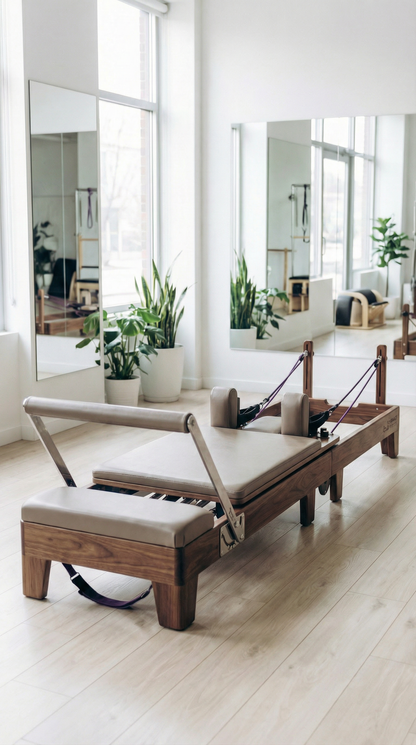 Foldable Reformer Dark Wood