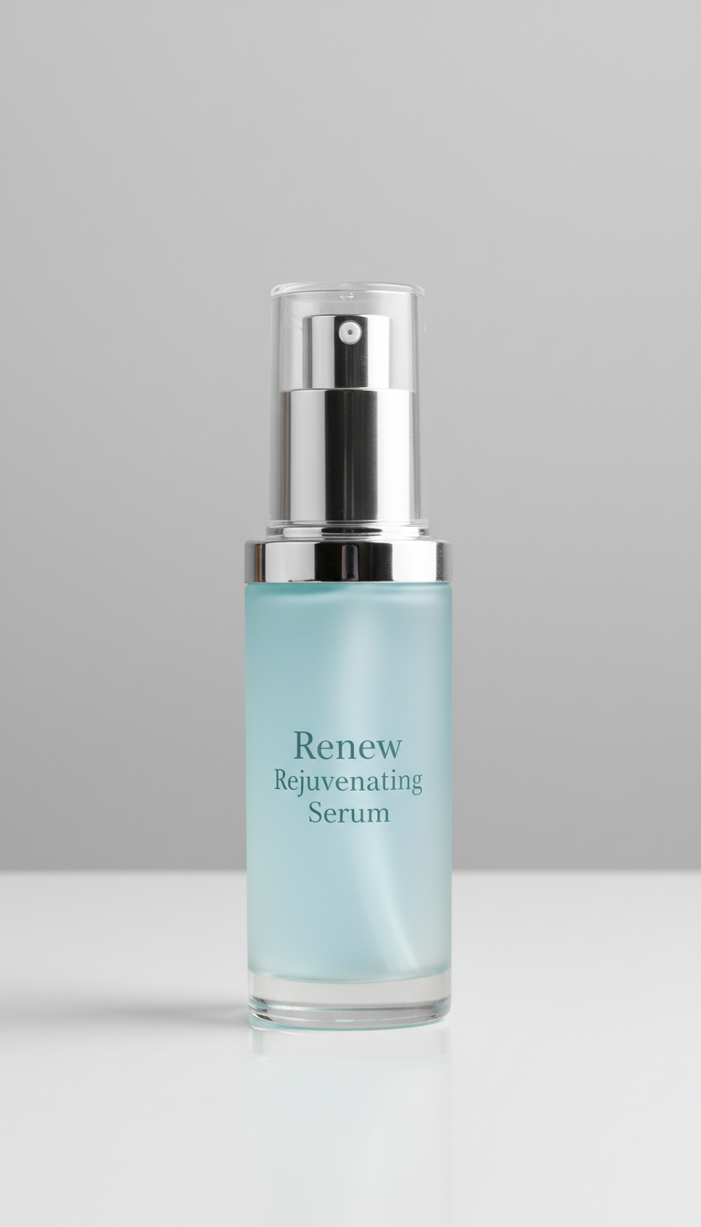 Rejuvenating Serum Glass Bottle